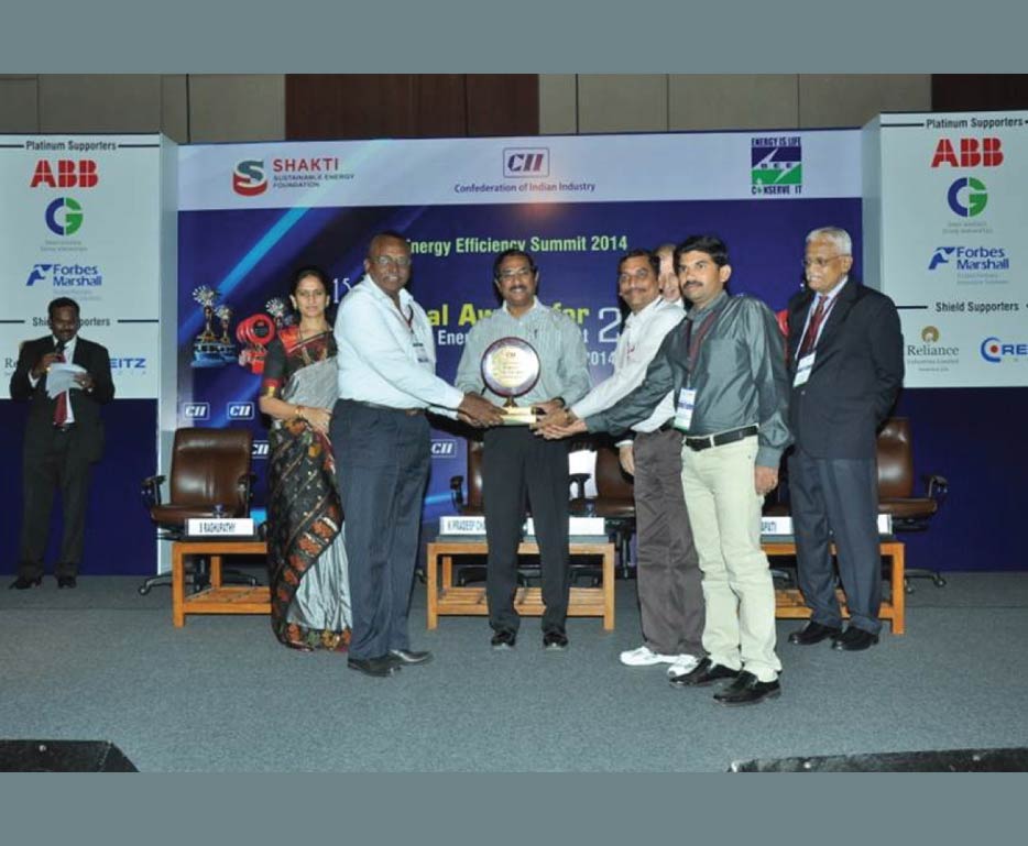 National Energy Conservation Award CII National Award for Excellence in Energy Management